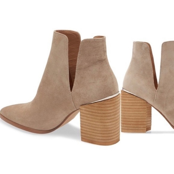 Steve Madden Shoes - STEVE MADDEN Kaylah Nude Booties